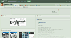 Desktop Screenshot of crazydave55811.deviantart.com