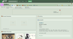 Desktop Screenshot of ameba-o.deviantart.com