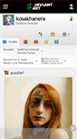 Mobile Screenshot of kosakhanera.deviantart.com