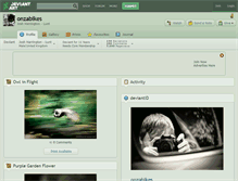 Tablet Screenshot of onzabikes.deviantart.com