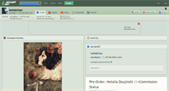 Desktop Screenshot of belialchan.deviantart.com