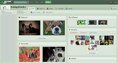 Desktop Screenshot of bulldog-breeds.deviantart.com