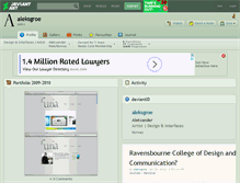 Tablet Screenshot of aleksgroe.deviantart.com