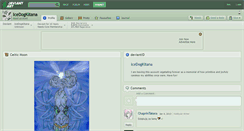 Desktop Screenshot of icedogkitana.deviantart.com