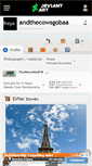 Mobile Screenshot of andthecowsgobaa.deviantart.com