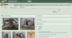 Desktop Screenshot of baskiat.deviantart.com