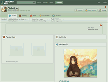 Tablet Screenshot of chibi-liet.deviantart.com