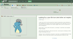Desktop Screenshot of biosharp.deviantart.com