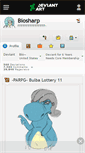 Mobile Screenshot of biosharp.deviantart.com