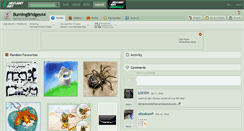 Desktop Screenshot of burningbridges44.deviantart.com