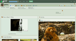 Desktop Screenshot of darktor.deviantart.com