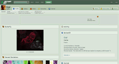 Desktop Screenshot of ccyl.deviantart.com
