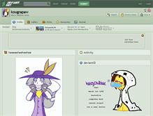 Tablet Screenshot of kougrapaw.deviantart.com