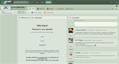 Desktop Screenshot of ilovejapanese.deviantart.com