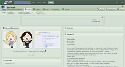 Desktop Screenshot of just-wish.deviantart.com