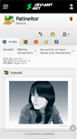 Mobile Screenshot of patineitor.deviantart.com