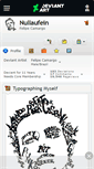 Mobile Screenshot of nullaufein.deviantart.com