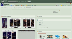 Desktop Screenshot of ditalento.deviantart.com
