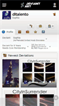 Mobile Screenshot of ditalento.deviantart.com