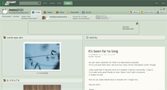 Desktop Screenshot of momo2121.deviantart.com