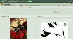 Desktop Screenshot of manyuladic.deviantart.com