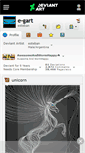 Mobile Screenshot of e-gart.deviantart.com