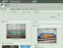 Tablet Screenshot of blayz1.deviantart.com