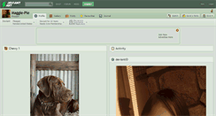 Desktop Screenshot of maggie-pie.deviantart.com