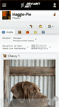 Mobile Screenshot of maggie-pie.deviantart.com