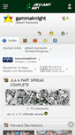 Mobile Screenshot of gammaknight.deviantart.com