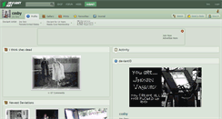 Desktop Screenshot of cosby.deviantart.com