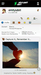 Mobile Screenshot of emilysdoll.deviantart.com