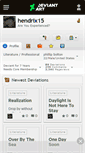 Mobile Screenshot of hendrix15.deviantart.com