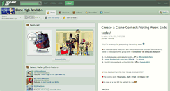 Desktop Screenshot of clone-high-fanclub.deviantart.com