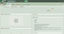 Desktop Screenshot of cyfliq.deviantart.com