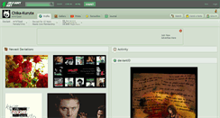 Desktop Screenshot of chika-kuruta.deviantart.com
