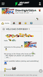 Mobile Screenshot of drawingartists.deviantart.com
