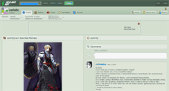 Desktop Screenshot of coriolix.deviantart.com