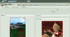 Desktop Screenshot of cloud----strife.deviantart.com