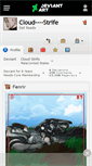 Mobile Screenshot of cloud----strife.deviantart.com