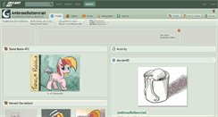 Desktop Screenshot of ambrosebuttercrust.deviantart.com