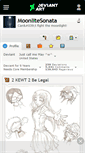 Mobile Screenshot of moonlitesonata.deviantart.com