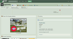 Desktop Screenshot of fuckcomics.deviantart.com