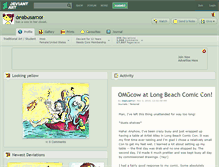 Tablet Screenshot of deabusamor.deviantart.com