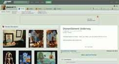 Desktop Screenshot of glasscat13.deviantart.com