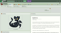 Desktop Screenshot of khalypso.deviantart.com