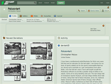 Tablet Screenshot of paluso4art.deviantart.com
