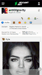 Mobile Screenshot of anti00gravity.deviantart.com