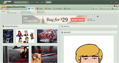Desktop Screenshot of meteorshowervictim.deviantart.com