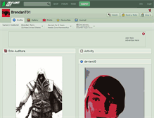 Tablet Screenshot of brendant01.deviantart.com